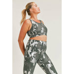 GUNMETAL GREY SPORTS BRA