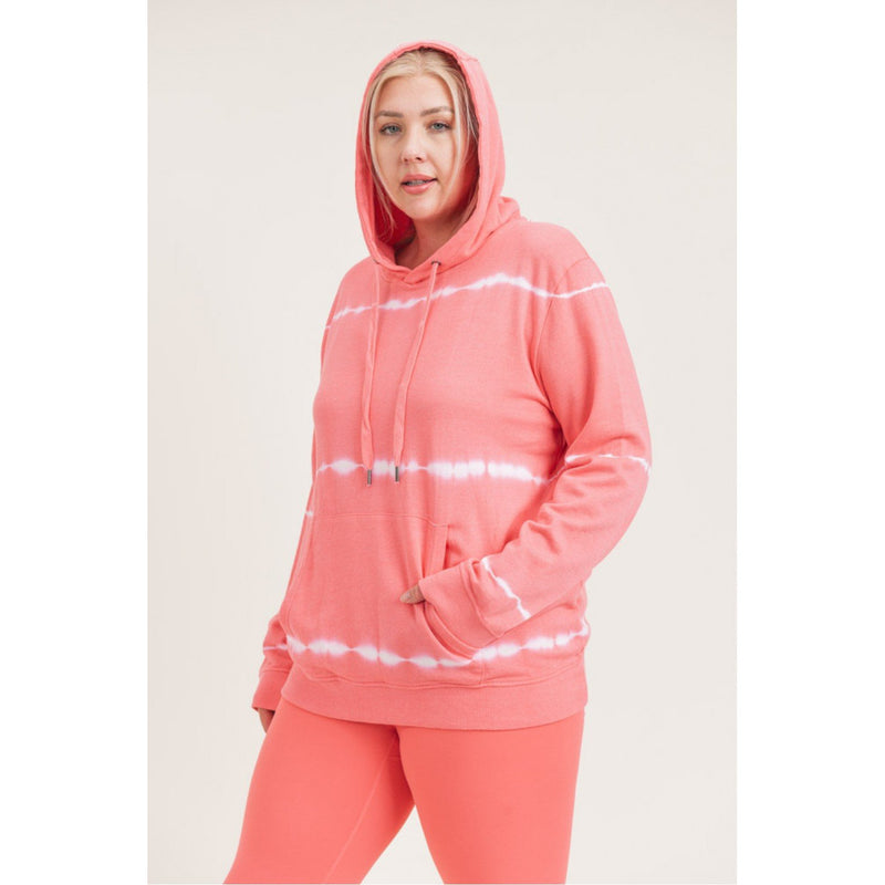 CORAL PEACH  HOODIE